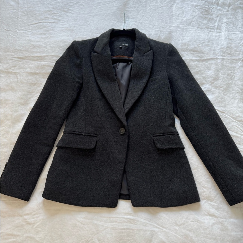Gray Tailored Blazer, S